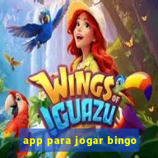 app para jogar bingo